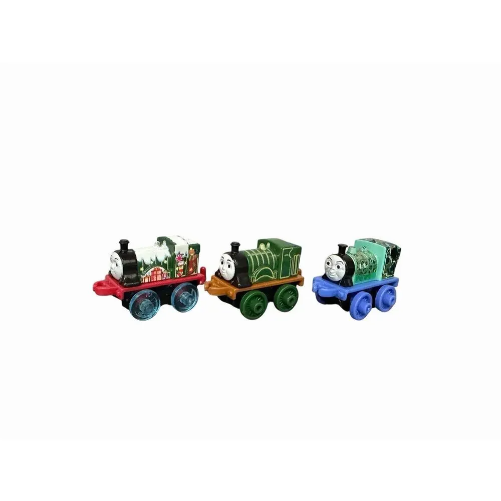 Thomas & Friends Minis Collectible Trains Lot Of 6 Plastic Mattel